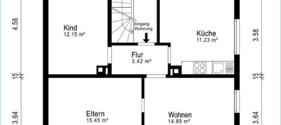 2 غرف نوم شقة في Rems-Murr-Kreis, Germany رقم 63882 14