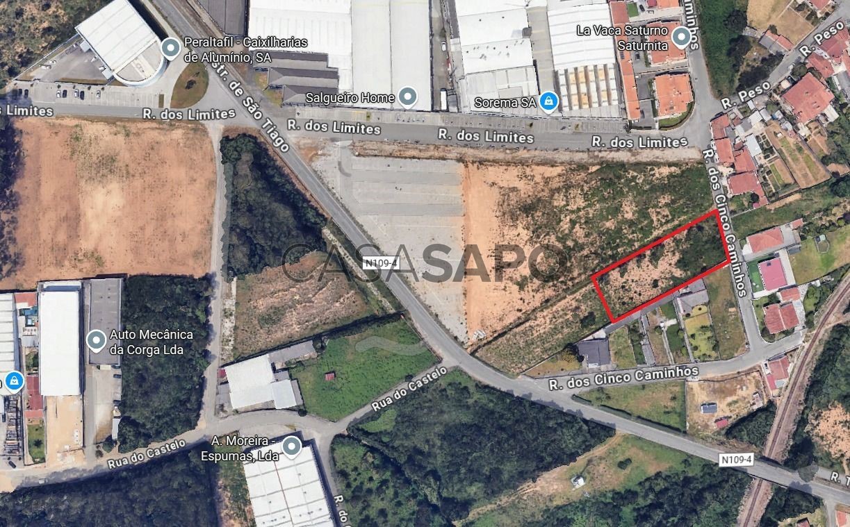  قطعة أرض في Paramos, Portugal رقم 240269