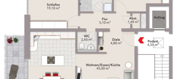 2 Schlafzimmer Wohnung in Gifhorn, Germany, Nr. 96038 21