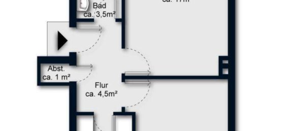 2 Schlafzimmer Wohnung in Wandsbek, Germany, Nr. 45983 9