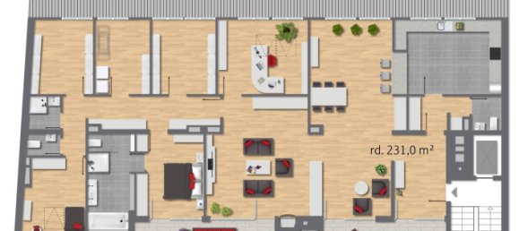 20-Zimmer Gebäude in Essen, Germany, Nr. 327387 25