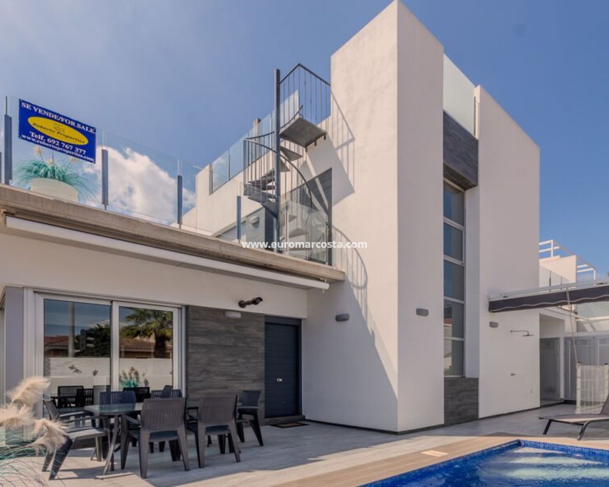 Вилла с 3 спальнями в Дайя Вьеха, Испания № 129364