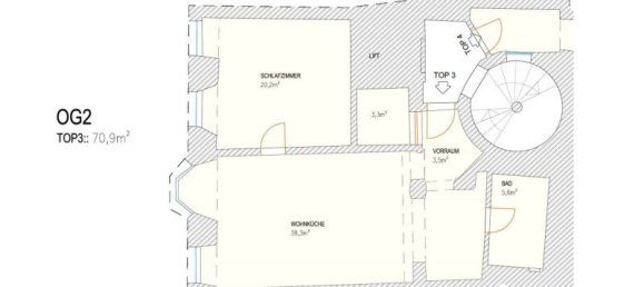 2-Zimmer Wohnung in Hall in Tirol, Austria, Nr. 204537 16