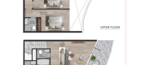 Studio à Al Marjan Island, UAE No. 121510 5