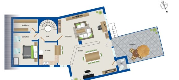 5غرفة تاون هاوس في Alzey-Worms, Germany رقم 203245 19