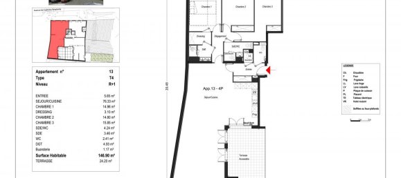 3 chambres Appartement à Bayonne, France No. 97107 36