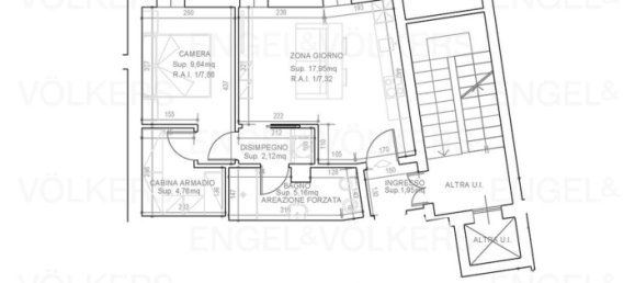 2 rooms Apartment in Bergamo, Italy No. 338620 10