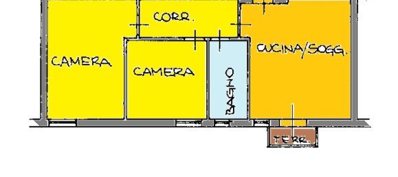 3 rooms Apartment in Casier, Italy No. 299749 19