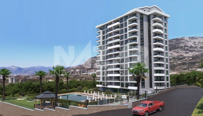 Appartement 3+1 à Alanya, Turkey No. 14347