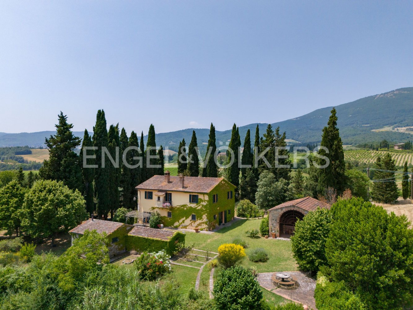 4 غرف نوم منزل في Cetona, Italy رقم 162679