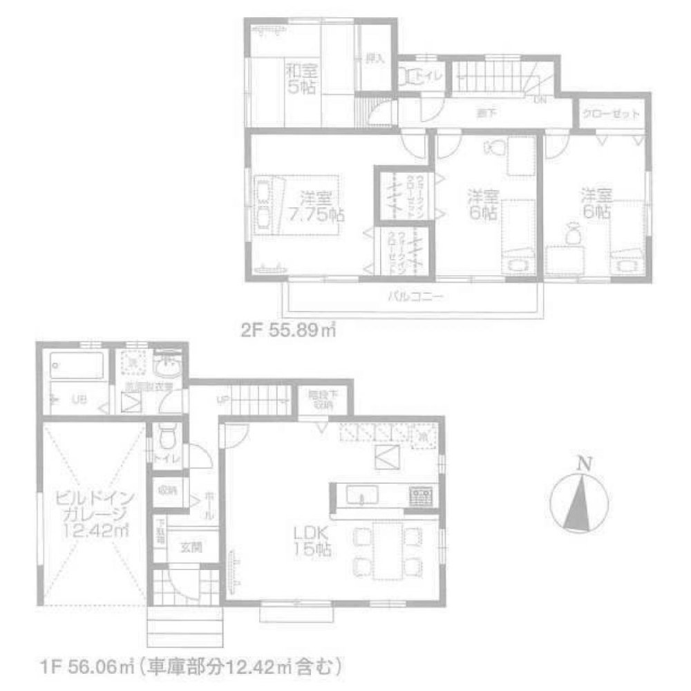 4 غرف نوم منزل في Saitama, Japan رقم 8122