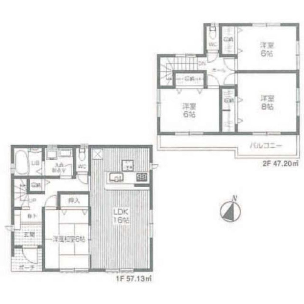 4 غرف نوم منزل في Saitama, Japan رقم 4489