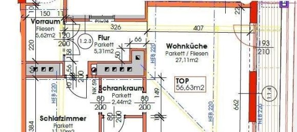 2غرفة شقة في Brigittenau, Austria رقم 169069 19