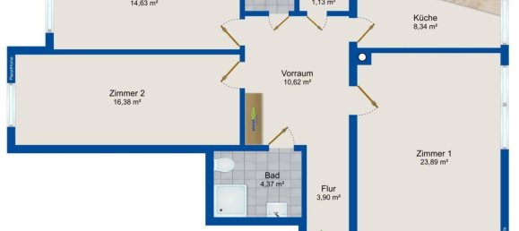 3-Zimmer Wohnung in Hernals, Austria, Nr. 147891 14
