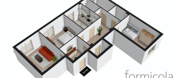 3 rooms Apartment in Portici, Italy No. 42035 14