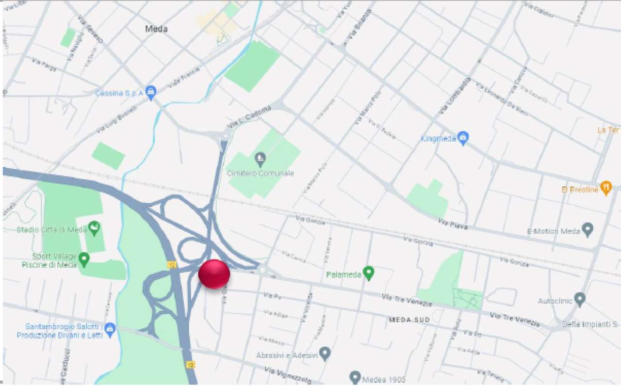 Lagerhaus in Meda, Italy 470m², Nr. 310003