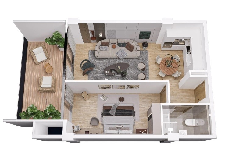 Studio in Tbilisi, Georgia No. 1032