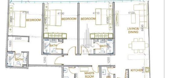 3 chambres Appartement à Al Reem Island, UAE No. 52698 2