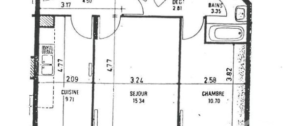 1 chambre Appartement à Puteaux, France No. 169887 3