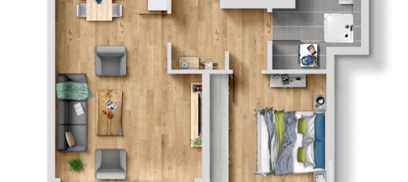 1 bedroom Apartment in Cologne, Germany No. 257870 16