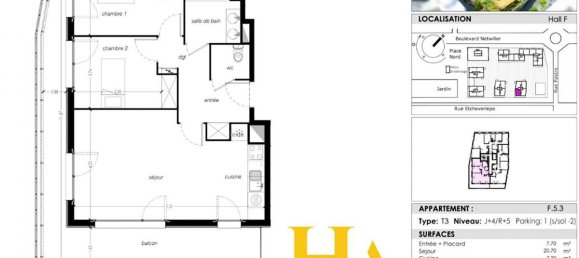 2 bedrooms Apartment in Toulouse, France No. 339383 3