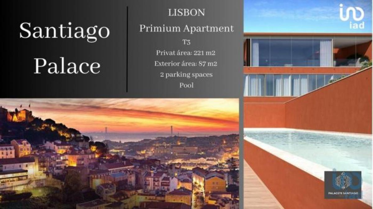 3 Schlafzimmer Wohnung in Lisbon, Portugal, Nr. 6083