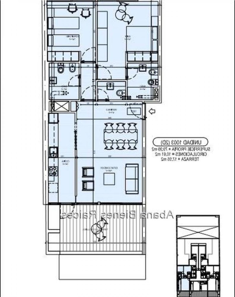 2 Schlafzimmer Wohnung in Montevideo, Uruguay, Nr. 4112