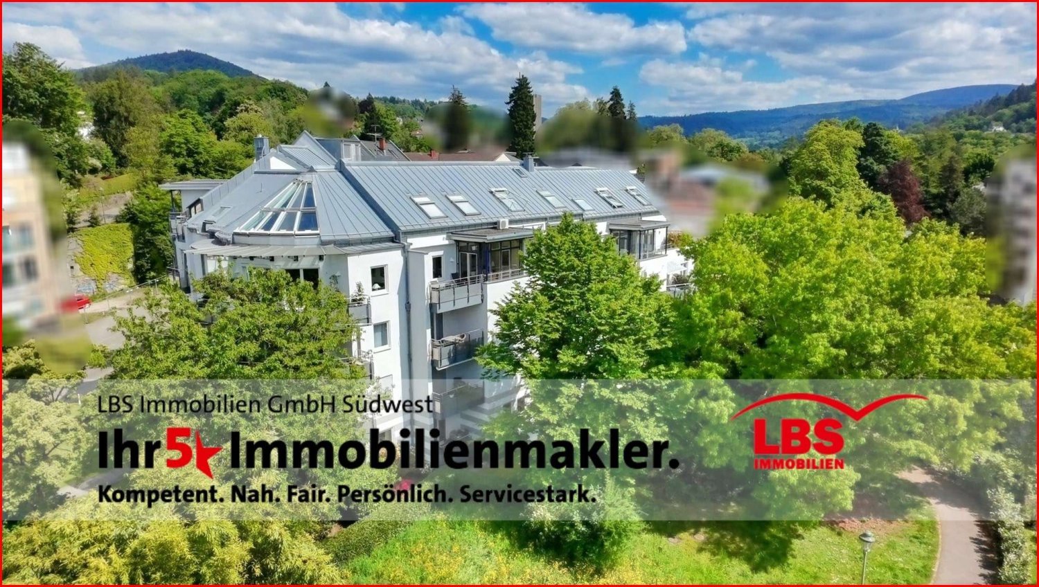 Квартира с 3 комнатами в Баден-Баден, Германия № 16877