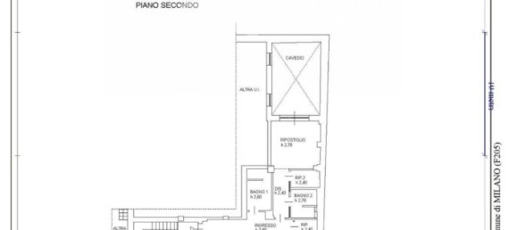 23 rooms Apartment in Milan, Italy No. 244425 36