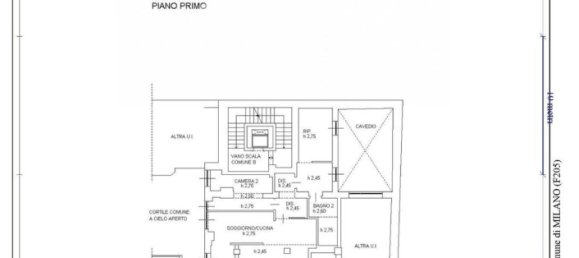 23 rooms Apartment in Milan, Italy No. 244425 33