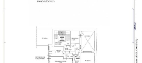 23 rooms Apartment in Milan, Italy No. 244425 35
