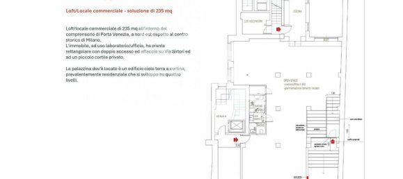 23 rooms Apartment in Milan, Italy No. 244425 31