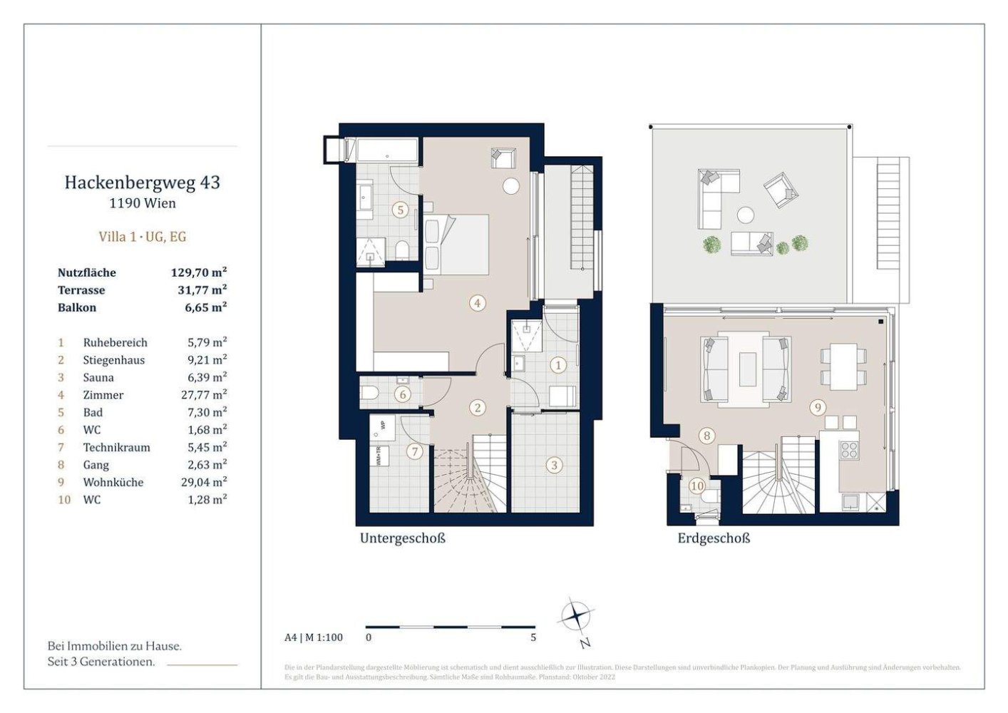 4-Zimmer Villa in Döbling, Austria, Nr. 9450