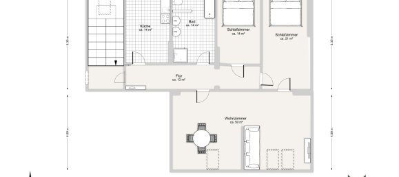 3-Zimmer Wohnung in Köpenick, Germany, Nr. 324533 6