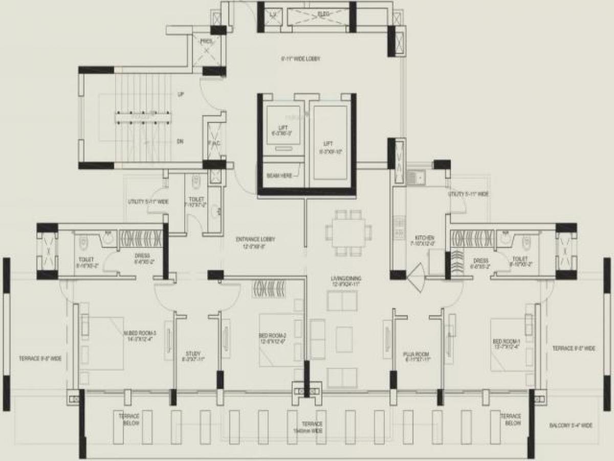Casa de 3 dormitorios en Gurgaon, India No. 5510