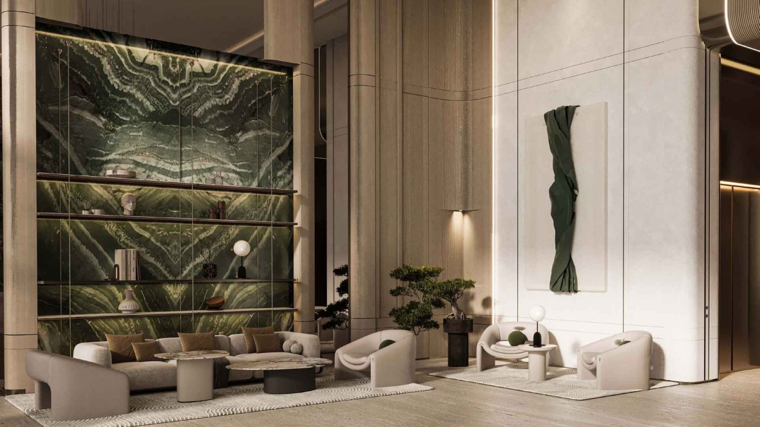 Apartamento de 2 dormitorios en Binghatti Amberhall, Jumeirah Village Circle, UAE No. 64879