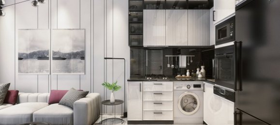 Квартира 1+1 в Аланья, Турция № 13216 4