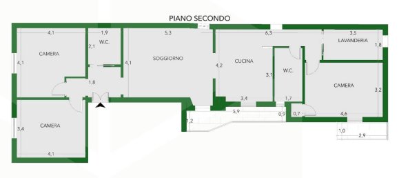 5-Zimmer Wohnung in Bologna, Italy, Nr. 22848 26