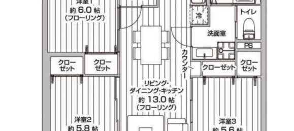 3 bedrooms Apartment in Hyogo, Japan No. 3168 2