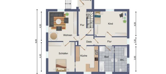 2 bedrooms Townhouse in Lippe, Germany No. 155595 18