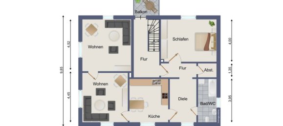 2 bedrooms Townhouse in Lippe, Germany No. 155595 19