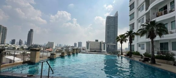 Кондоминиум  с 1 спальней в Кхлонг Сан, Таиланд № 11216 3