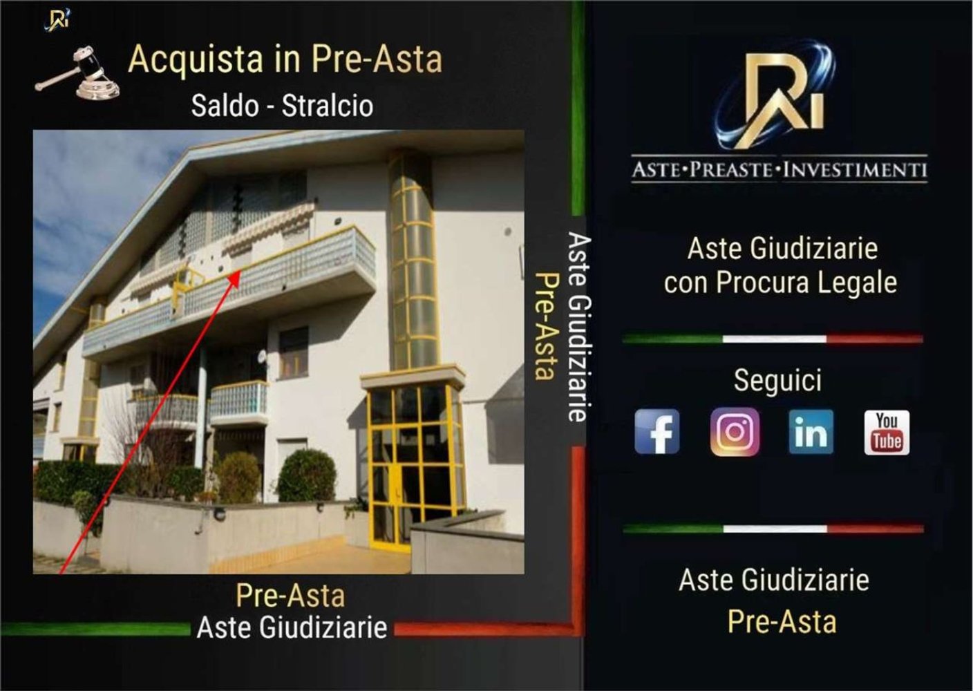 Квартира с 4 комнатами в Санта София, Италия № 15916