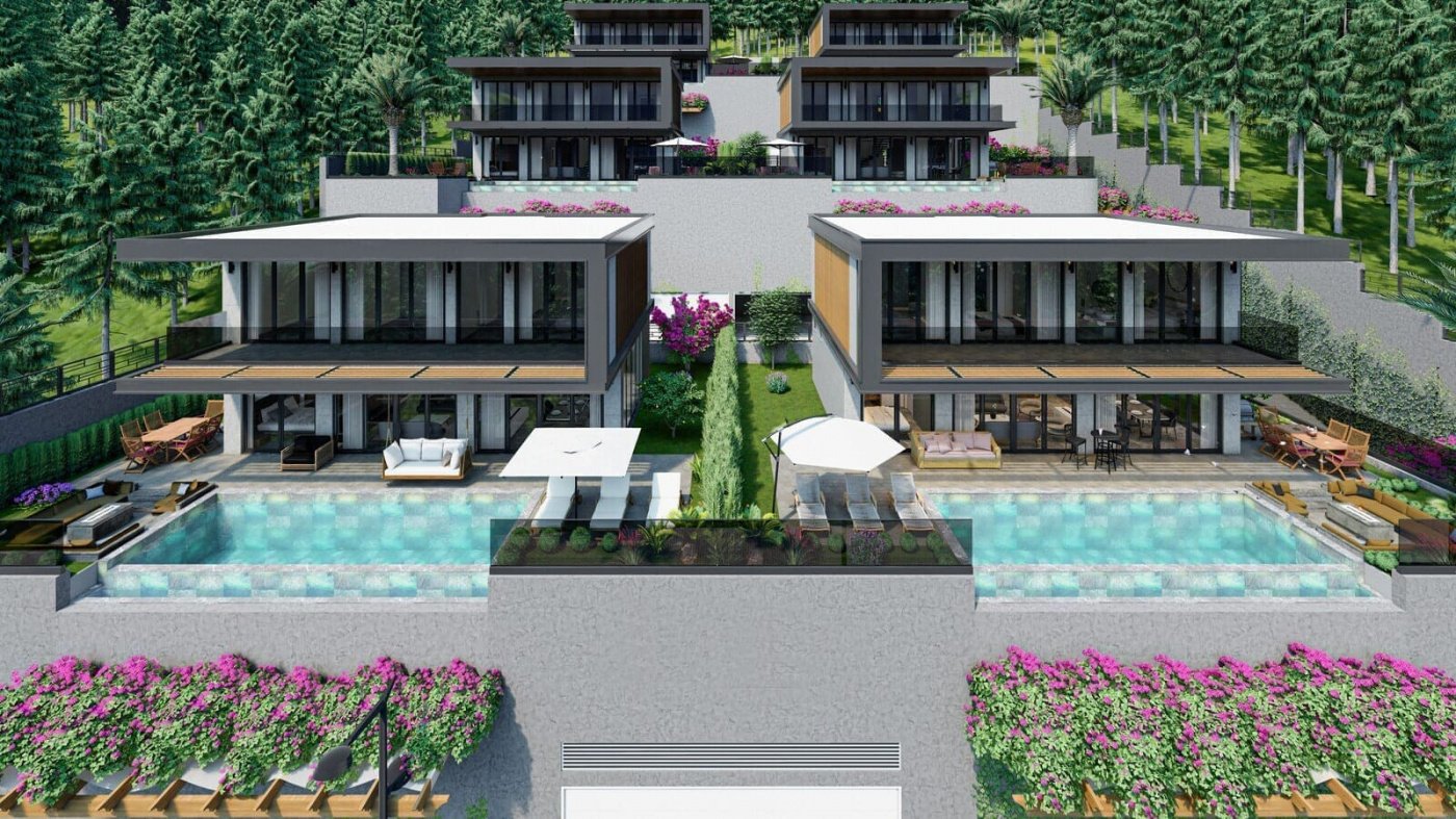 Villa 4+1 in Alanya, Turkey No. 7462