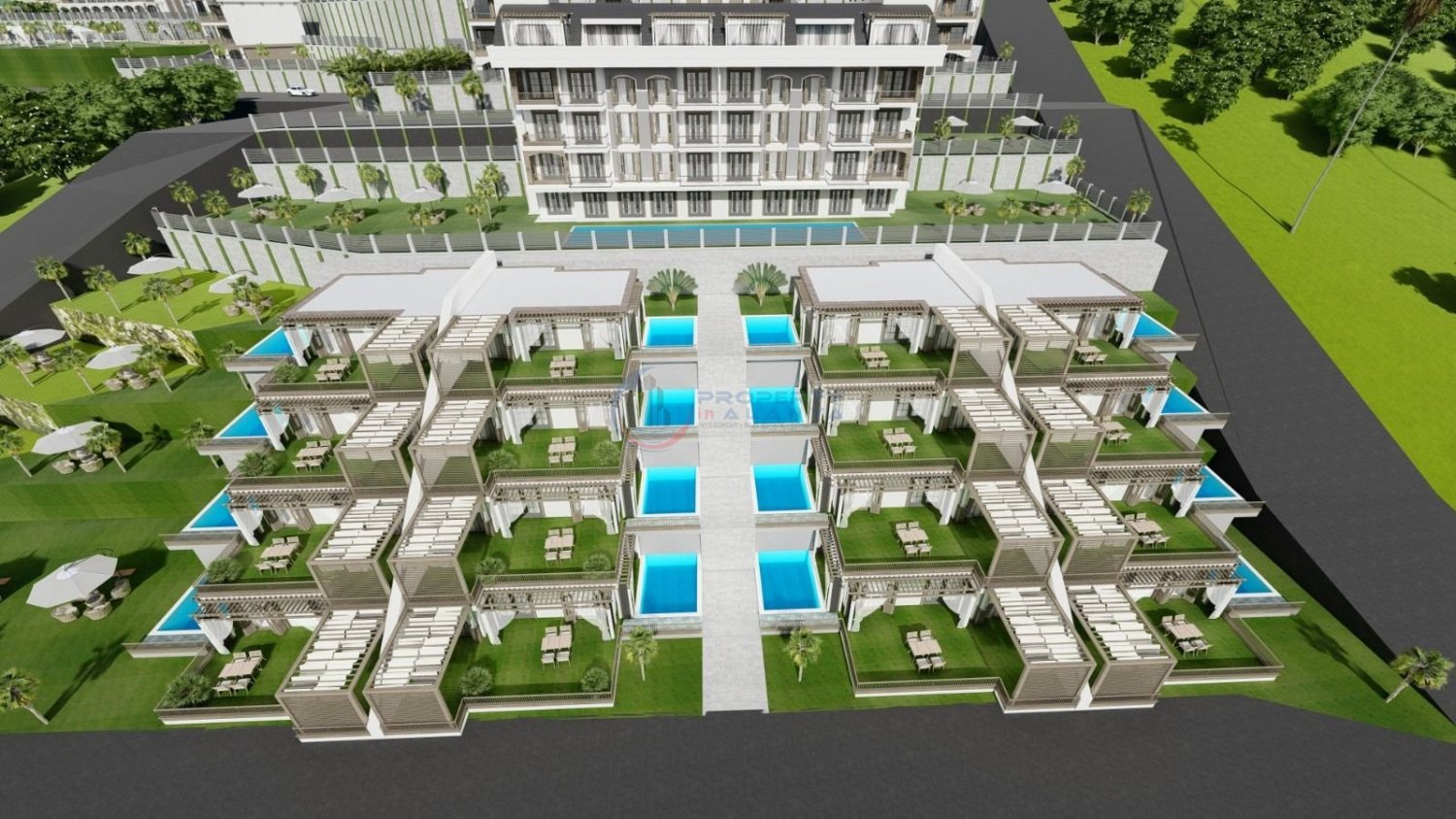 Wohnung 1+1 in Alanya, Turkey, Nr. 46971