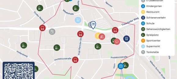 Квартира с 3 спальнями в Pinneberg, Германия № 222186 13