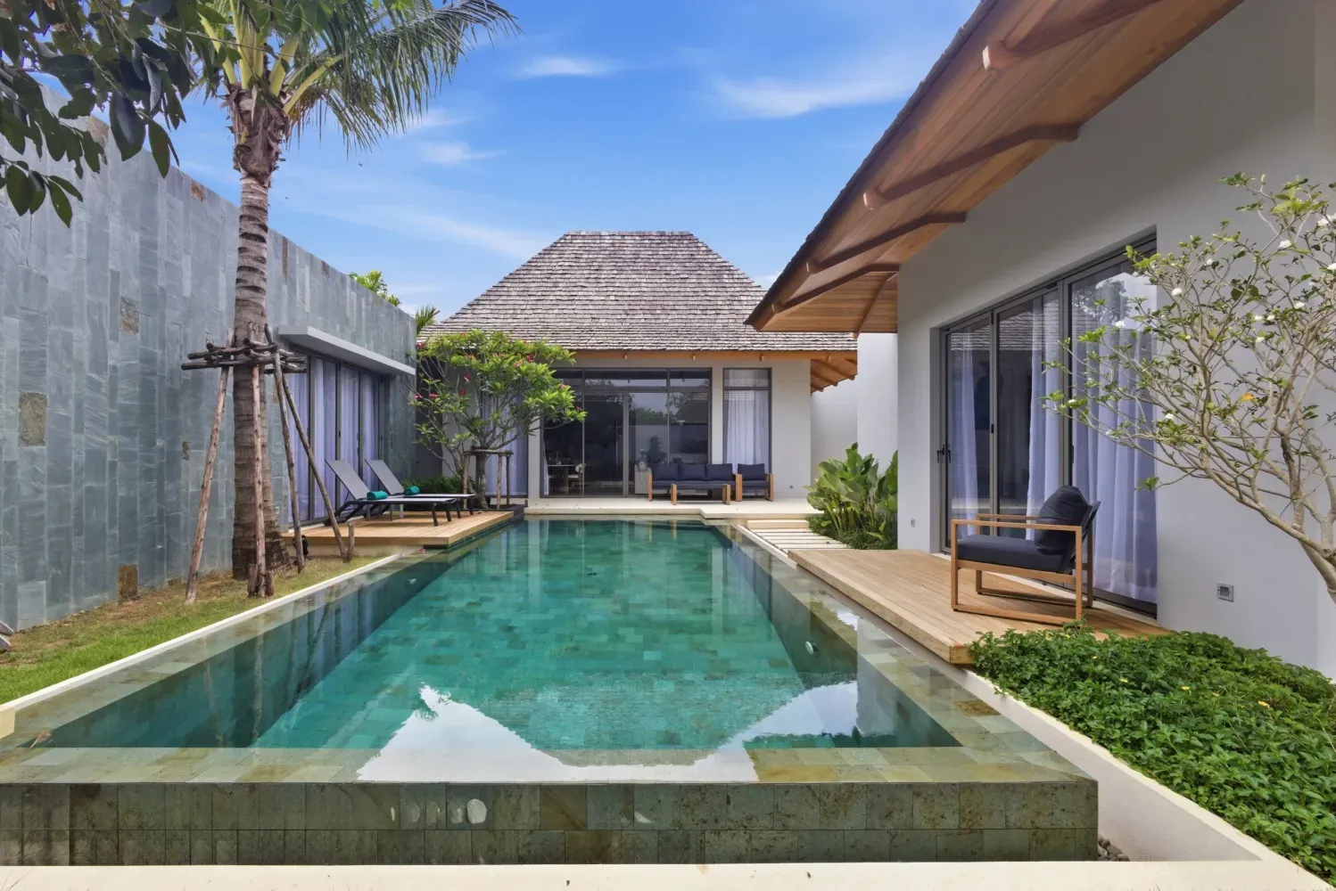 3 chambres house à louer à Bang Tao, Phuket, Southern Thailand, Thailand № 148044