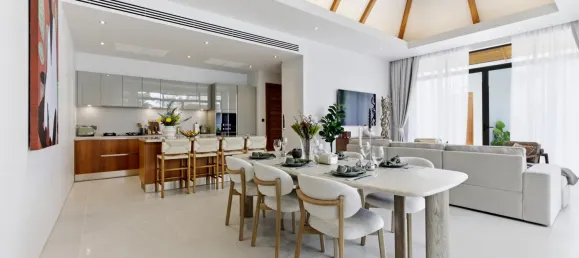 3 chambres house à louer à Bang Tao, Phuket, Southern Thailand, Thailand № 148044 12