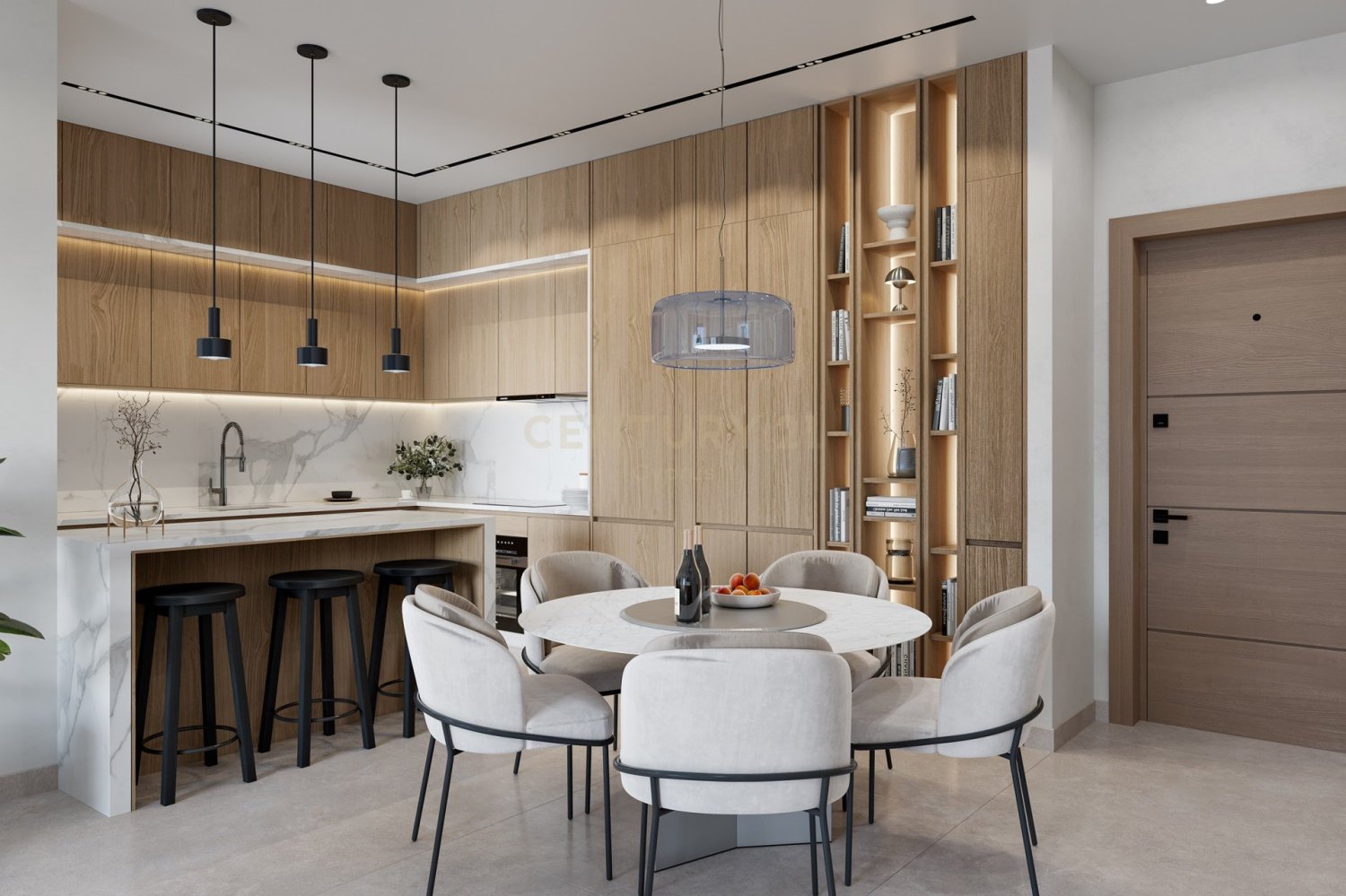 Apartamento de 2 dormitorios en Germasogeia, Cyprus No. 1460