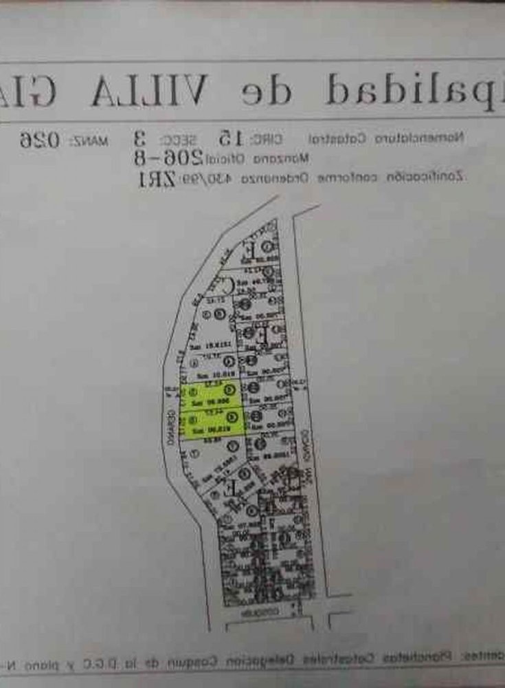  قطعة أرض في Cordoba, Argentina رقم 42350